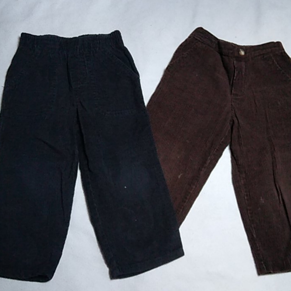 2 Pairs of Boys Corduroy Pants Size 3T